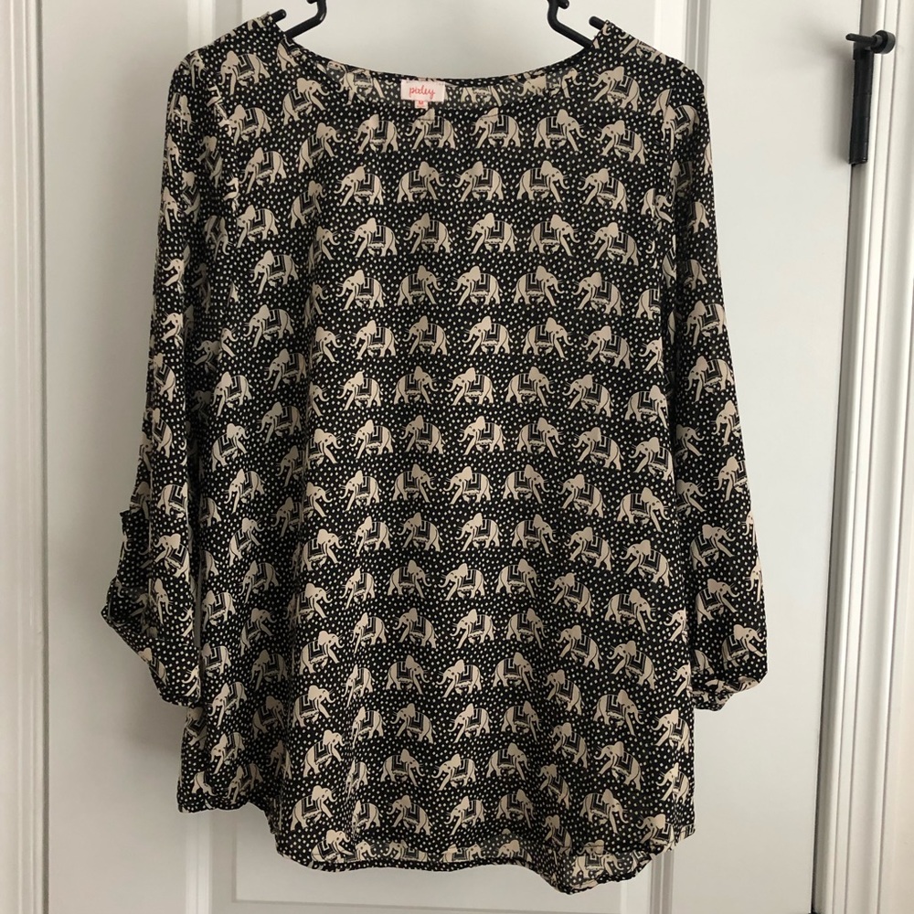 41 Hawthorn Elephant Blouse, Size M